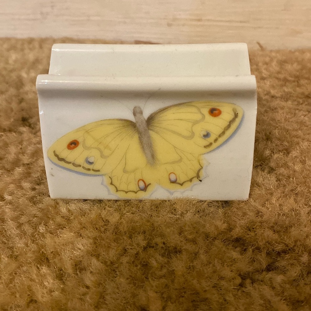 ❤️ Butterfly The Indispensable Dispenser West Germany Vintage